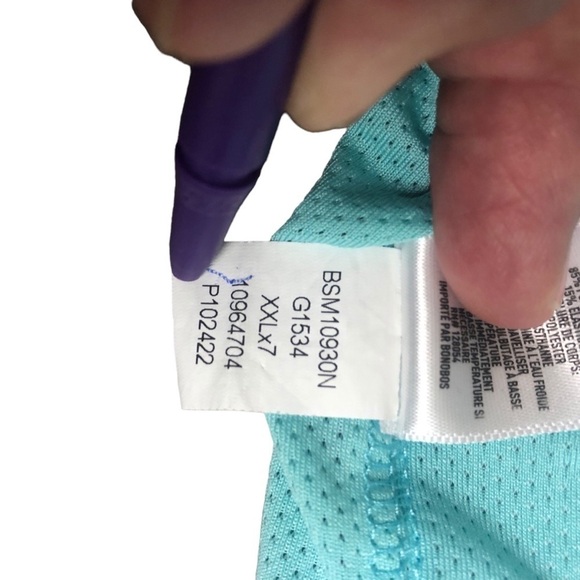 Bonobos Swim Trunks Shorts Lined Blue Dinosaur Print Bungee Drawstring Men’s XXL - Picture 7 of 9